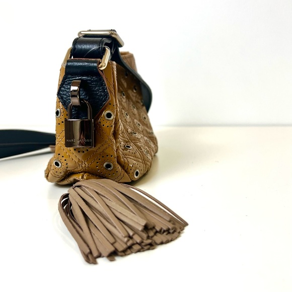 Marc Jacobs Bags Quilted Grommet Crossbody With Tassels Poshmark